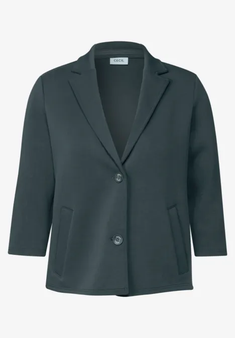 Marynarka Silk Touch slate khaki