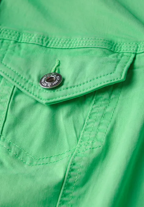 Veste en jean iced neon green