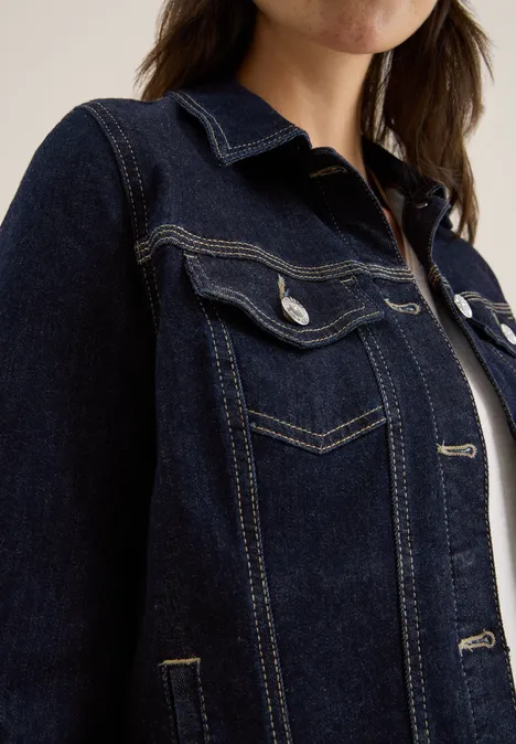 Veste en jean rinsed rinsed wash