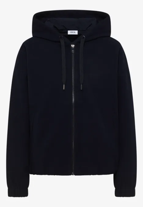Wollen blouson urban dark blue