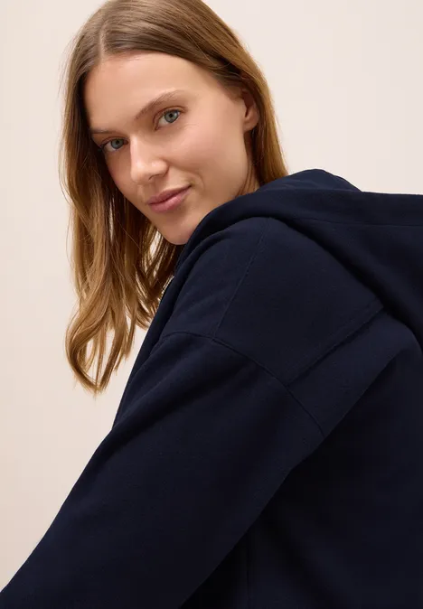 Wollen blouson urban dark blue