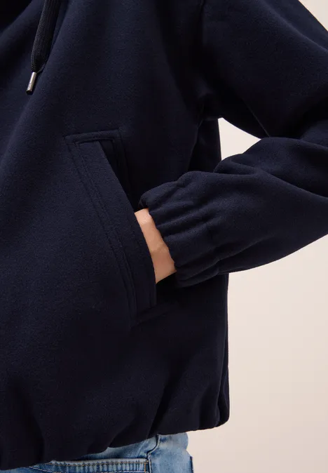 Wollen blouson urban dark blue