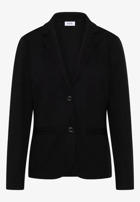 Basic Blazer Black