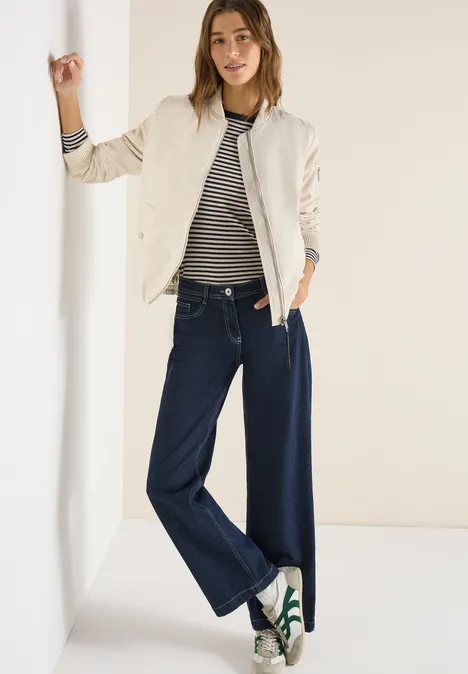 Sportowy Blouson dust beige