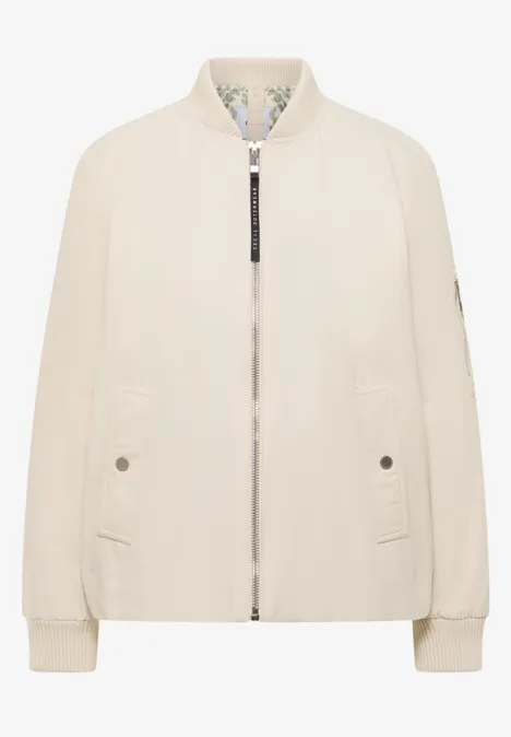 Sportowy Blouson dust beige
