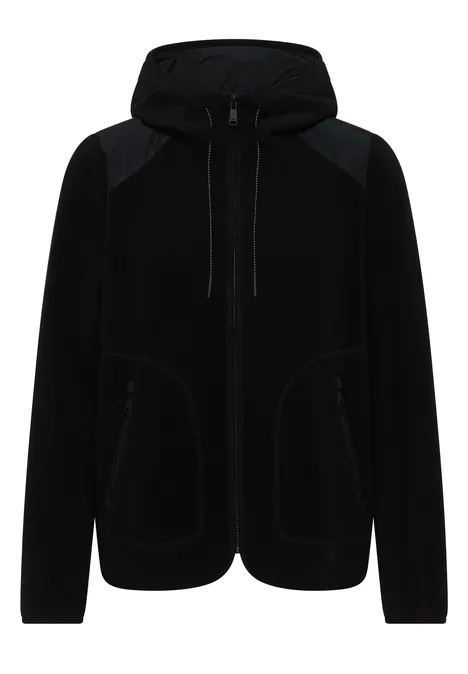 Kapuzenjacke Black