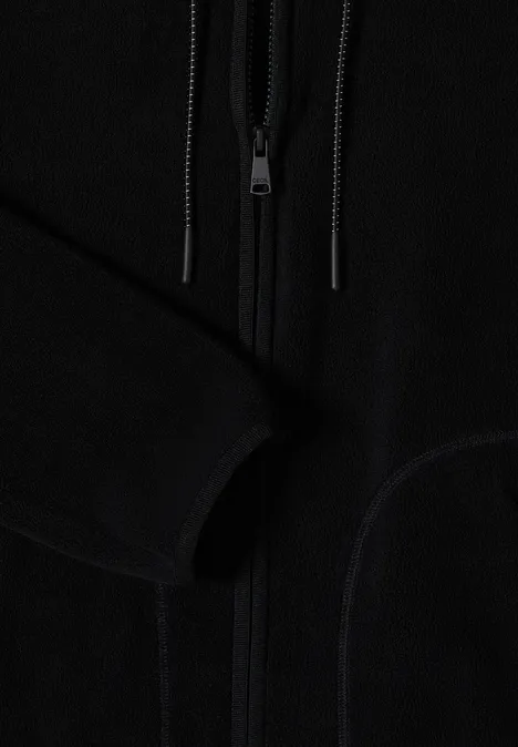 Kapuzenjacke Black