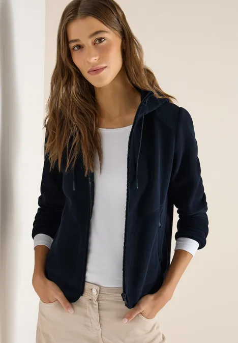 Kapuzenjacke universal blue