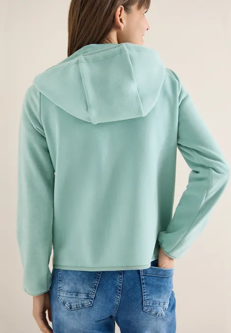 Kapuzenjacke mint sea green