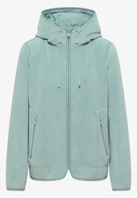 Kapuzenjacke mint sea green