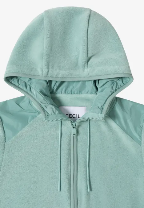 Kapuzenjacke mint sea green