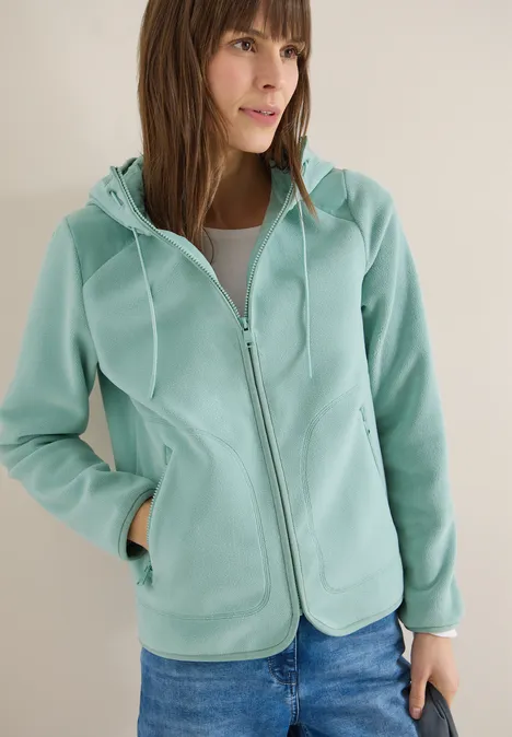 Kapuzenjacke mint sea green