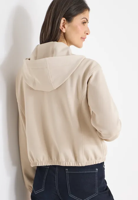 Blouson moderne grain beige Blouson moderne grain beige