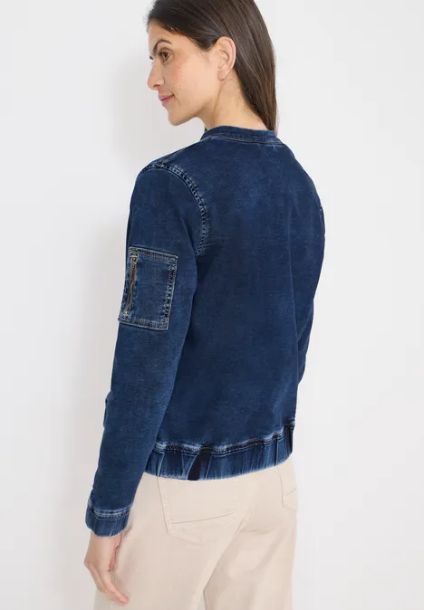 Jogg Blouson mid blue used wash