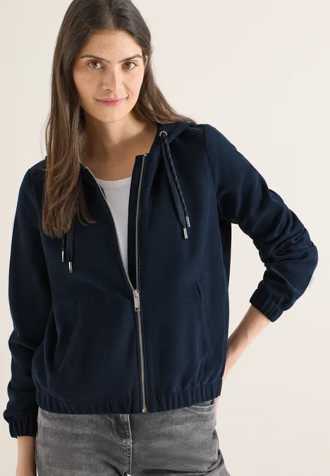 Hoodie Jacke universal blue