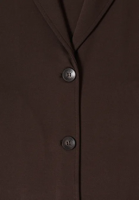 Blazer de base macchiato brown