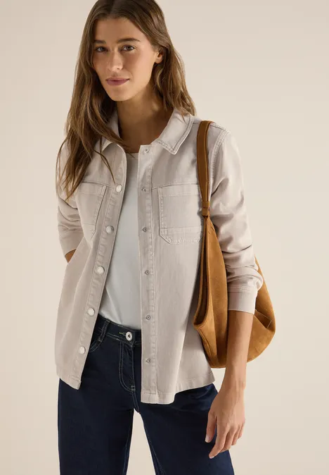 Overshirt sea weed khaki