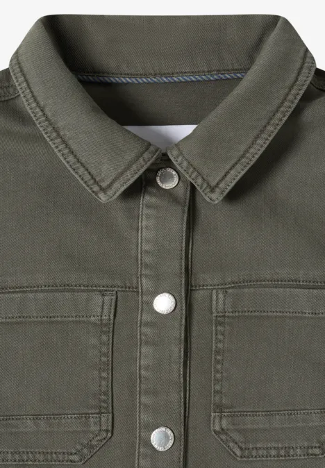 Overhemd grain beige