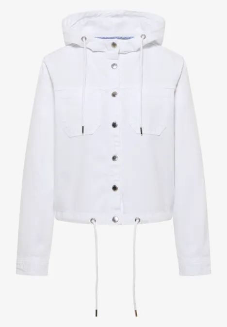 Kurtka z kapturem White