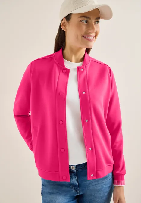 Bluza College beetroot pink