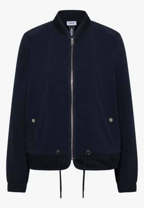 Blouson mit Tunnelzug und Mesh-Details universal blue