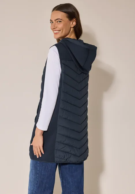 Scuba Weste mit Kapuze dark navy blue