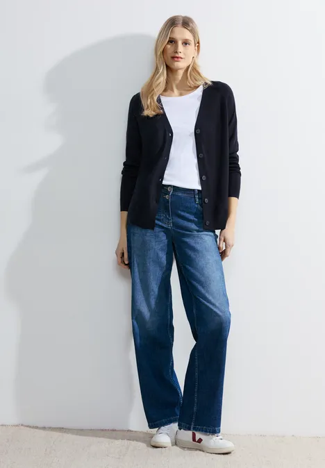 Gebreide cardigan universal blue Gebreide cardigan universal blue