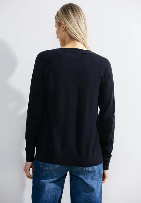 Gebreide cardigan universal blue Gebreide cardigan universal blue