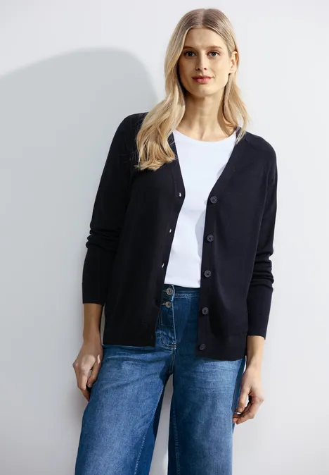 Gebreide cardigan universal blue Gebreide cardigan universal blue