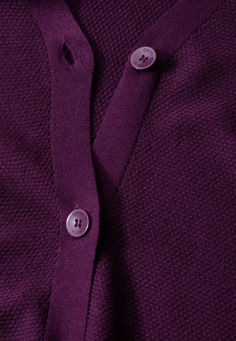 Struktur-Cardigan beloved berry