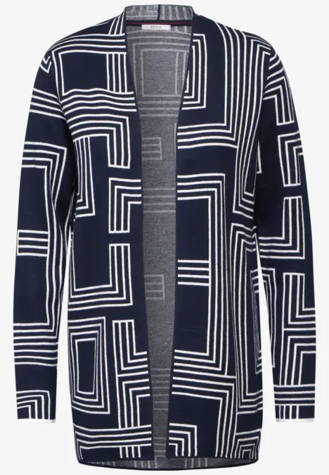 Offener Cardigan deep petrol