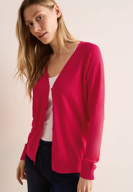 V-Neck Cardigan granita red V-Neck Cardigan granita red