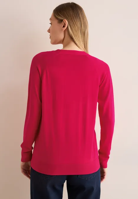 V-Neck Cardigan granita red V-Neck Cardigan granita red