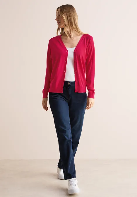 V-Neck Cardigan granita red V-Neck Cardigan granita red