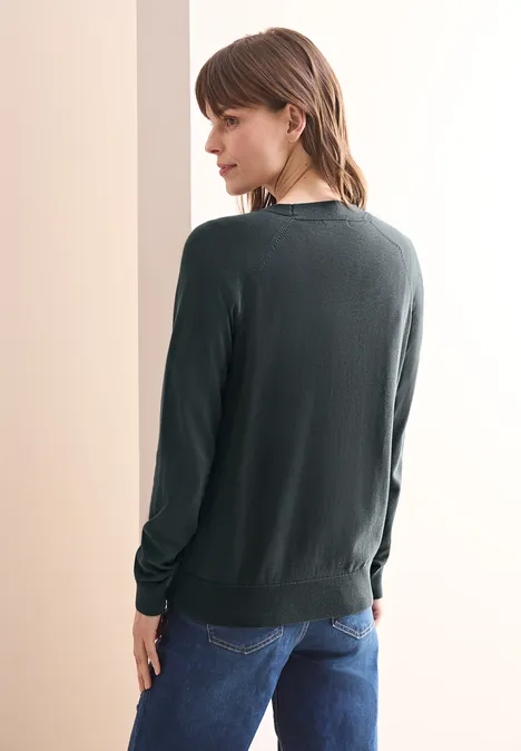 V-Neck Cardigan slate khaki V-Neck Cardigan slate khaki