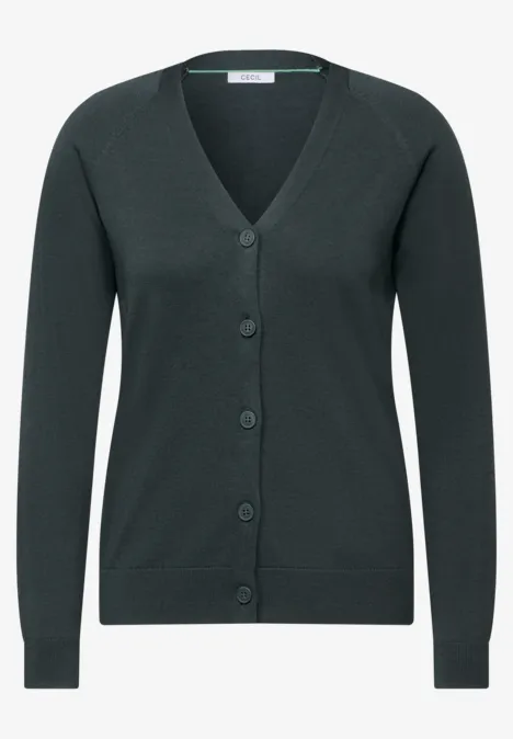V-Neck Cardigan slate khaki V-Neck Cardigan slate khaki
