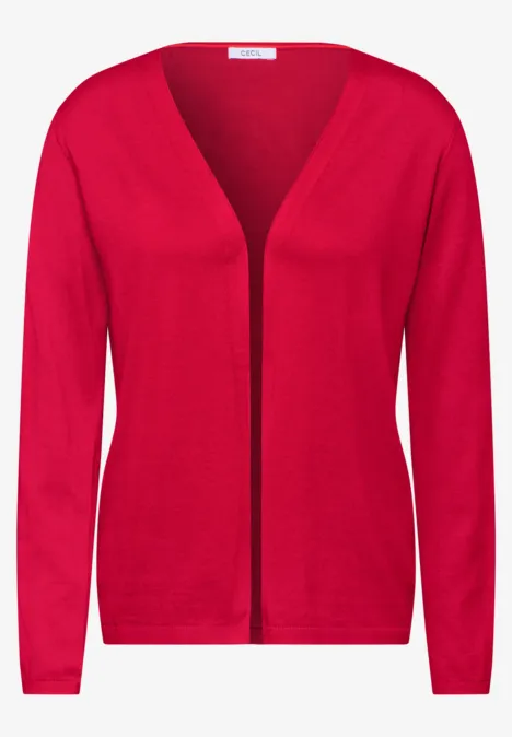 Offener Basic Cardigan granita red Offener Basic Cardigan granita red