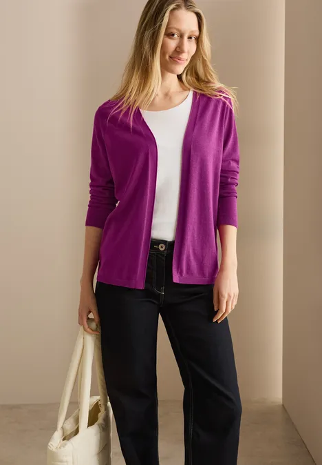 Offener Basic Cardigan anemone pink Offener Basic Cardigan anemone pink