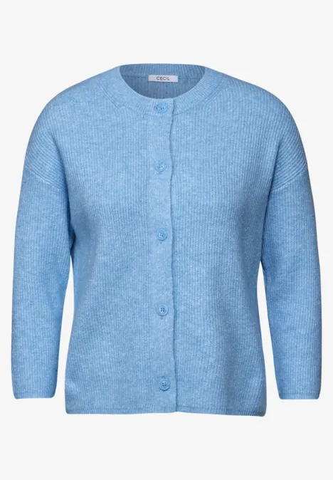 Cardigan court light blue melange Cardigan court light blue melange