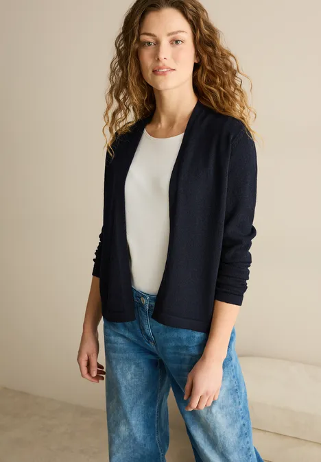 Offener Cardigan universal blue