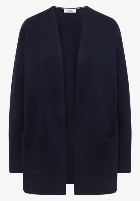 Offener Cosy Cardigan urban dark blue