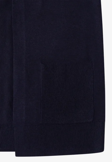 Offener Cosy Cardigan urban dark blue