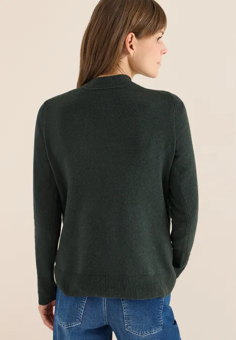 Softer V-Neck Cardigan active khaki melange Softer V-Neck Cardigan active khaki melange