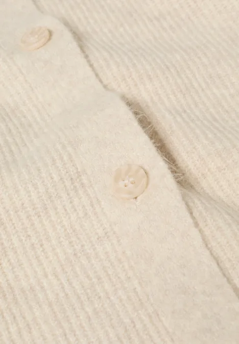 Cardigan court egg beige melange