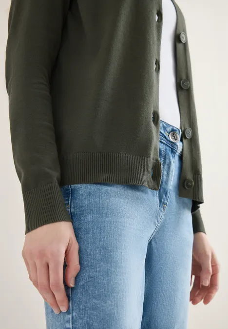 Cardigan de base khaki