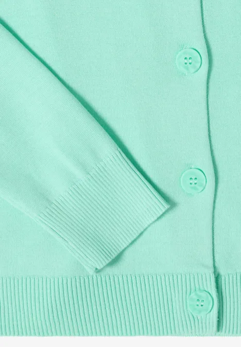 Cardigan de base jelly mint