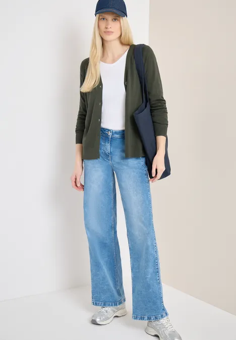 Kardigan Basic khaki