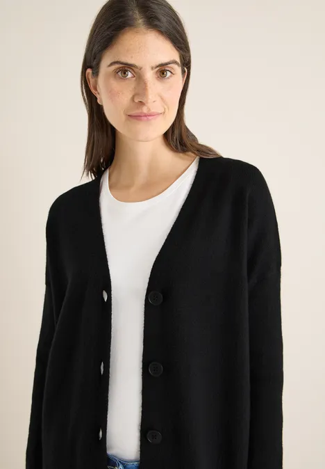 Vest met knoopsluiting Black Vest met knoopsluiting Black