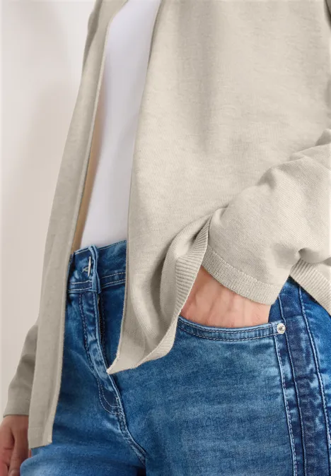 Basis vest egg beige melange Basis vest egg beige melange