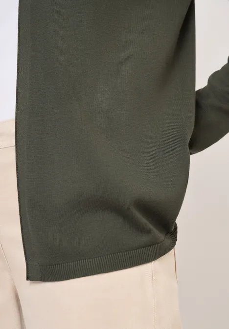 Cardigan de base khaki